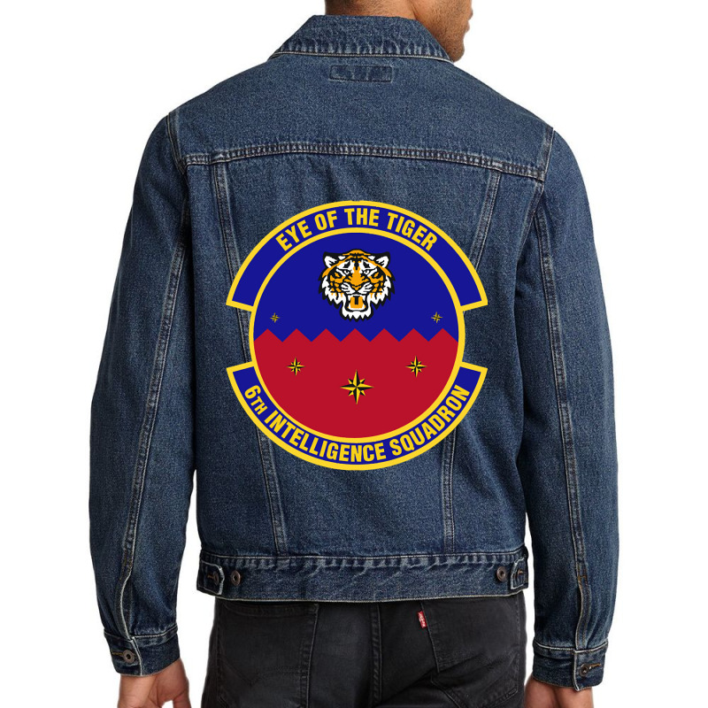 6th Intelligence Squadron (u.s. Air Force) Men Denim Jacket | Artistshot