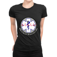 7 Healthcare Operations Squadron Afgsc (u.s. Air Force) Ladies Fitted T-shirt | Artistshot