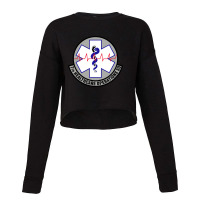 7 Healthcare Operations Squadron Afgsc (u.s. Air Force) Cropped Sweater | Artistshot