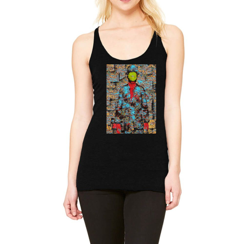 Apple Face Racerback Tank by resaleberries875 | Artistshot