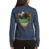 Allegheny Portage Railroad National Historic Site Photo Arrowhead Ladies Denim Jacket | Artistshot