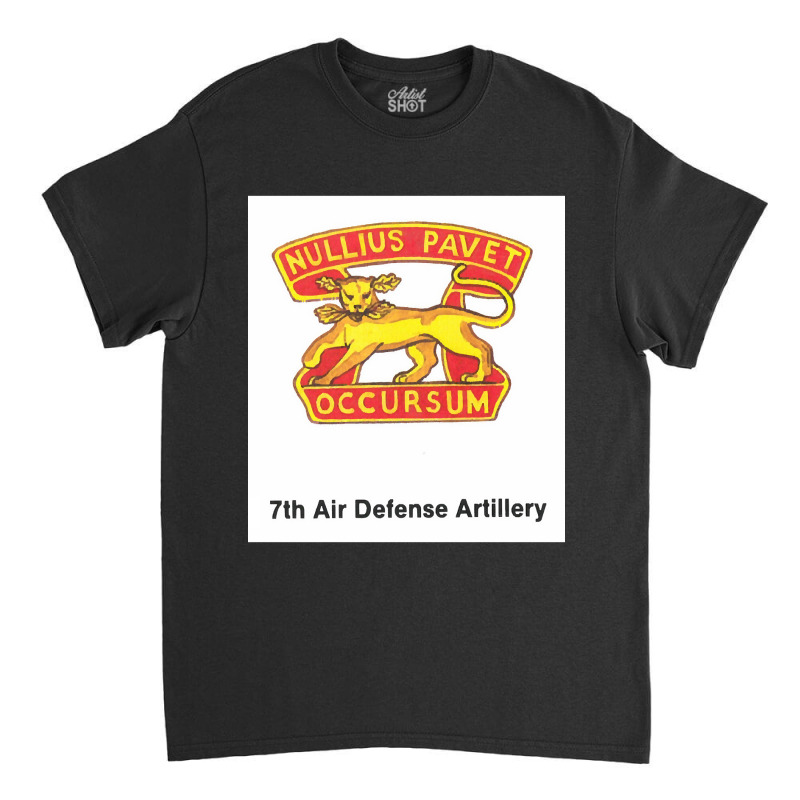 7th Air Defense Artillery (left Version) Classic T-shirt | Artistshot