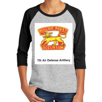 7th Air Defense Artillery (left Version) Youth 3/4 Sleeve | Artistshot