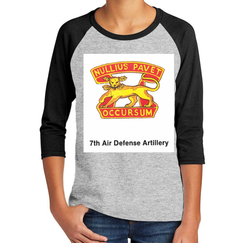 7th Air Defense Artillery (left Version) Youth 3/4 Sleeve | Artistshot