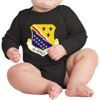 82d Medical Group (u.s. Air Force) Long Sleeve Baby Bodysuit | Artistshot