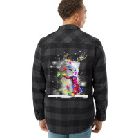 Christmas Cat Cute Baby Cat Christmas Flannel Shirt | Artistshot