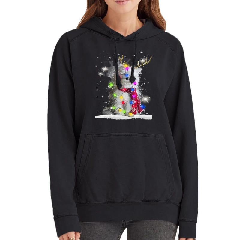 Christmas Cat Cute Baby Cat Christmas Vintage Hoodie | Artistshot