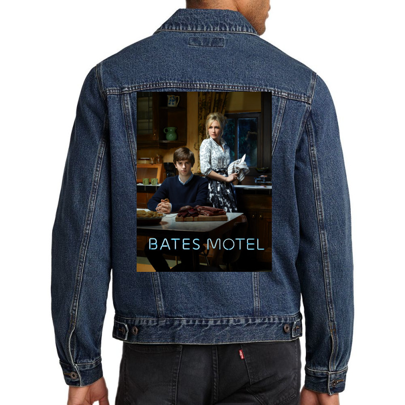 Motel Norman And Norma Poster (1) Men Denim Jacket by usserylutmanv | Artistshot