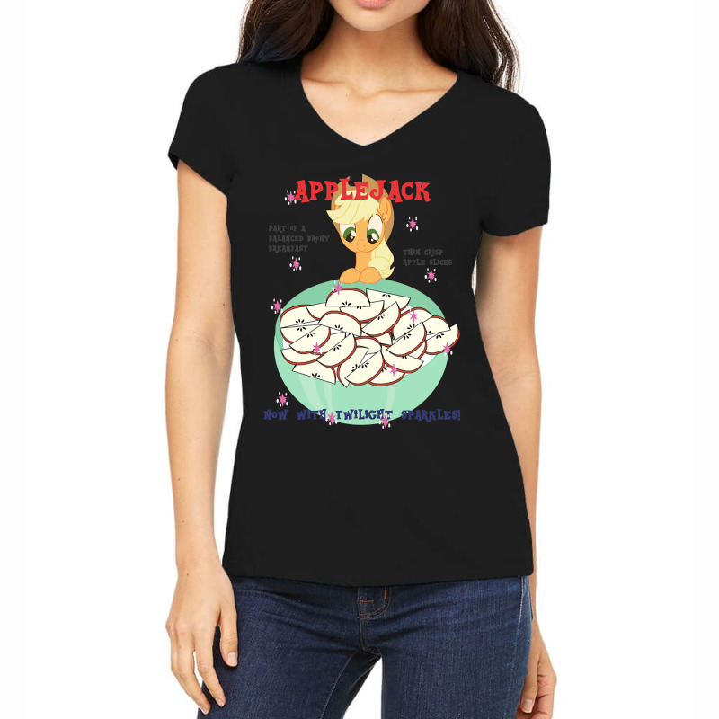 Apple Jacks Women's V-Neck T-Shirt by resaleberries875 | Artistshot