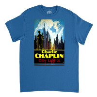 Charlie Chaplin, City Lights, 1931 Theatrical Release Poster Classic S Classic T-shirt | Artistshot