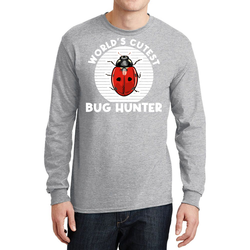 Bug Lover Design For Your Bug Hunter Stars Green Long Sleeve Shirts by jegatjinty9 | Artistshot