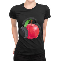 Apple Jammin Ladies Fitted T-shirt | Artistshot