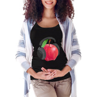 Apple Jammin Maternity Scoop Neck T-shirt | Artistshot