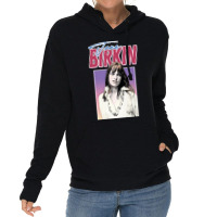 Jane Birkin Design Rétro Francophile Lightweight Hoodie | Artistshot