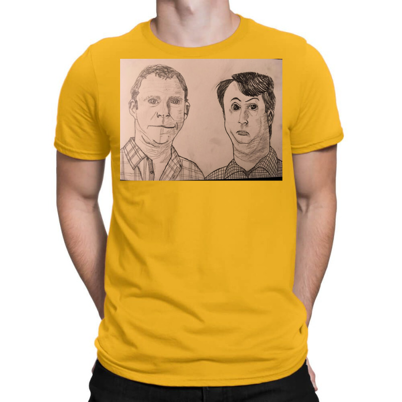 Peep Show Icature Poster 70s (1) T-Shirt by usserylutmanv | Artistshot