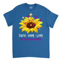 Faith Hope Love Multiple Myeloma Awareness Support Multiple Myeloma Wa Classic T-shirt | Artistshot