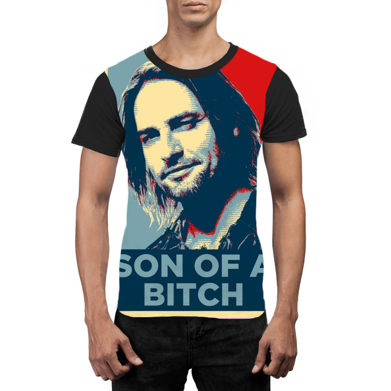 Sawyer Jameslost Son Of A Poster Graphic T-shirt | Artistshot