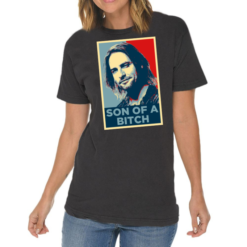 Sawyer Jameslost Son Of A Poster Vintage T-shirt | Artistshot