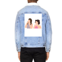 Smile Poster Tumblr (1) Unisex Sherpa-lined Denim Jacket | Artistshot