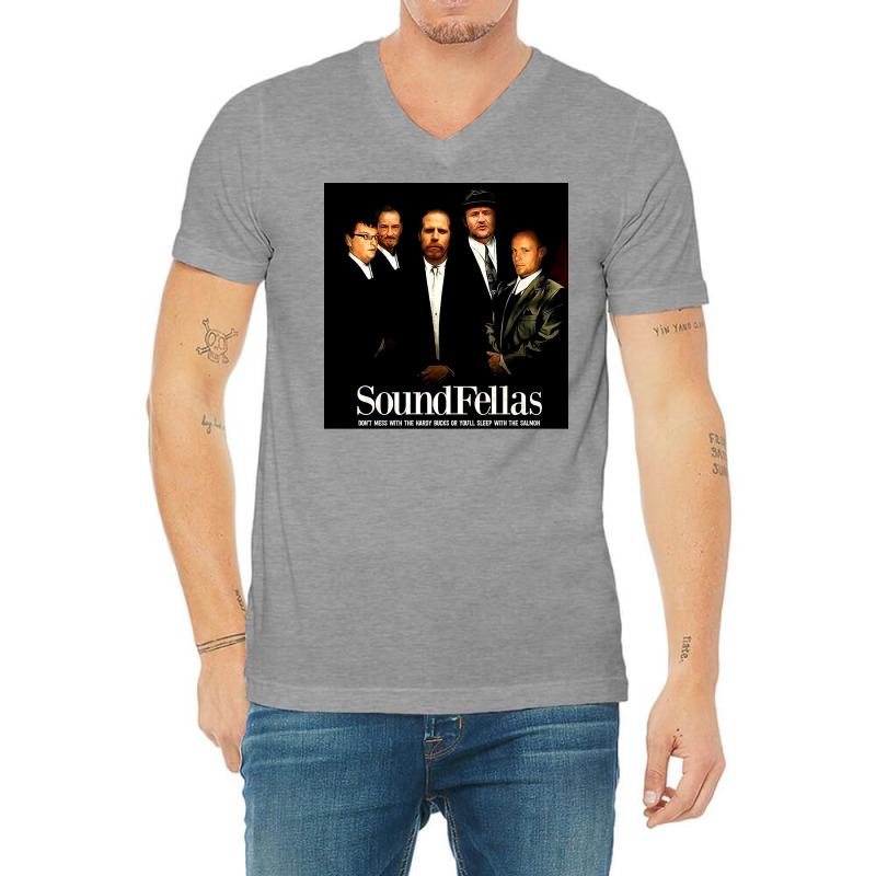 Soundfellas Poster Humor (1) V-Neck Tee by usserylutmanv | Artistshot