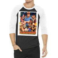 Survivor Epic Poster Nostalgia 3/4 Sleeve Shirt | Artistshot