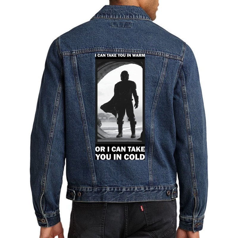 Take You In Warm Or Cold Poster Music Men Denim Jacket | Artistshot