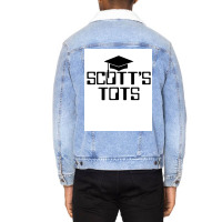 The Office Scottx27s Tots Poster Boy Unisex Sherpa-lined Denim Jacket | Artistshot