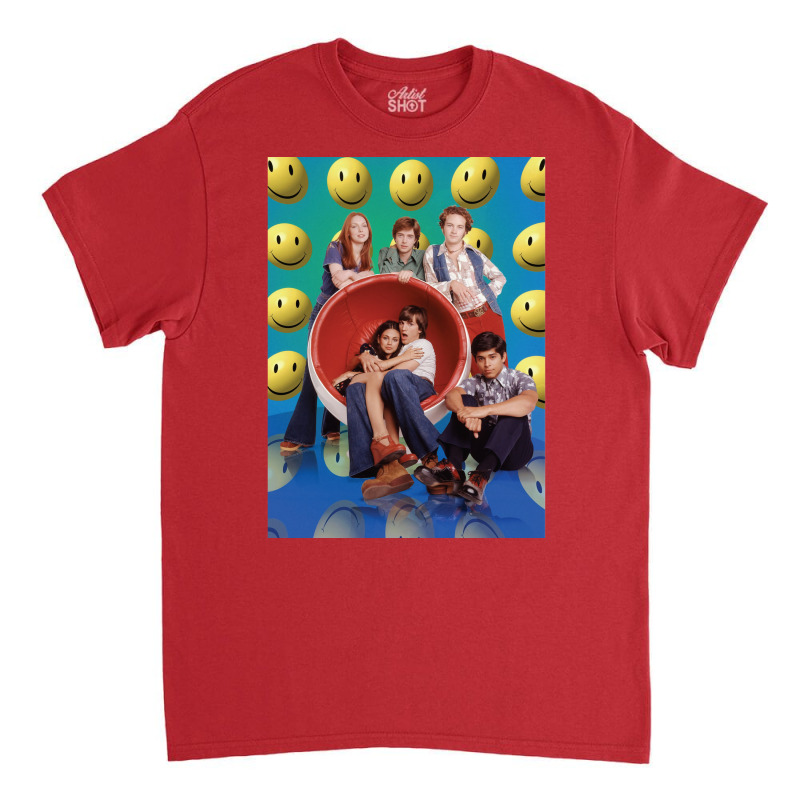 That 70s Show Smiley Promo Poster Poster Summer (1) Classic T-shirt by zagarboddaq | Artistshot