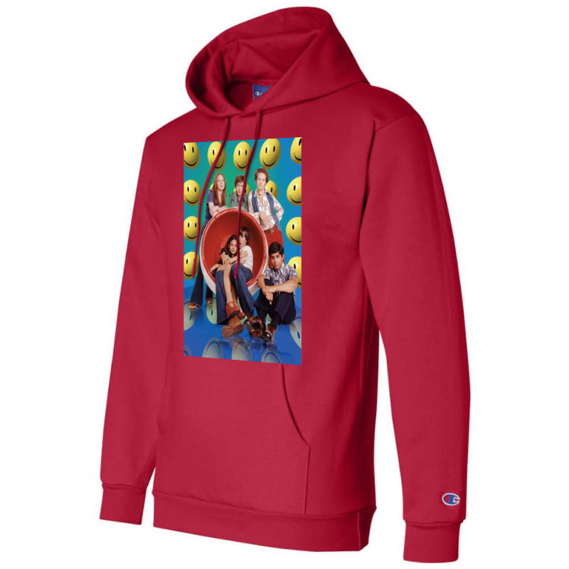 That 70s Show Smiley Promo Poster Poster Summer (1) Champion Hoodie by zagarboddaq | Artistshot