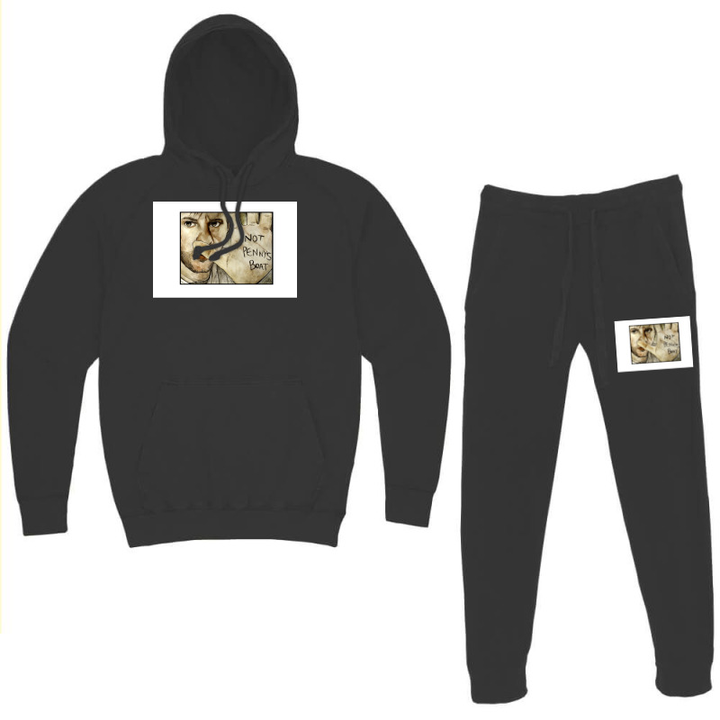 Not Pennys Boat Poster Hipster (1) Hoodie & Jogger Set | Artistshot