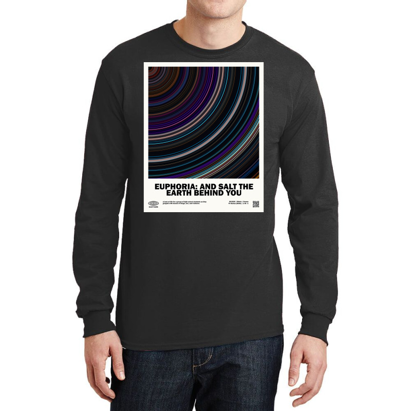 Minimaleuphoria And Salt The Earth Behind You Barcode Tv Show Poster S Long Sleeve Shirts | Artistshot