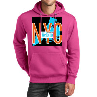 Welcome To The Good Place New York Poster Green Unisex Hoodie | Artistshot