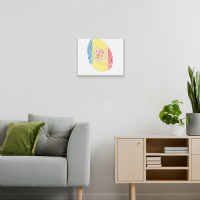 Andorra Fingerprint Metal Print Horizontal | Artistshot