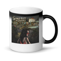 Make Out Monday Visions Of Hollywood Album Cover Poster Travel (1) Magic Mug | Artistshot