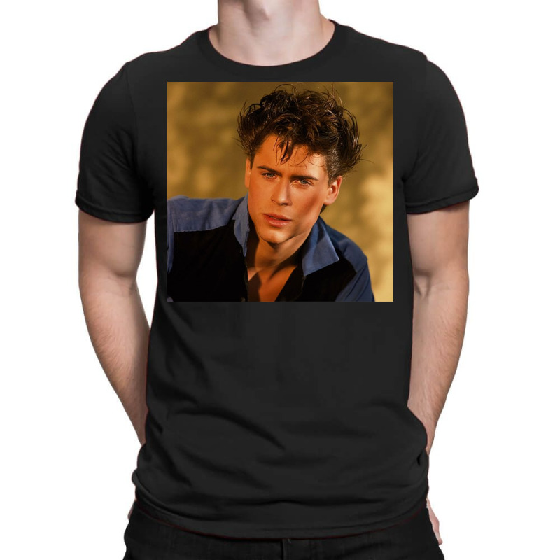 Young Rob Lowe Poster 80s T-shirt | Artistshot