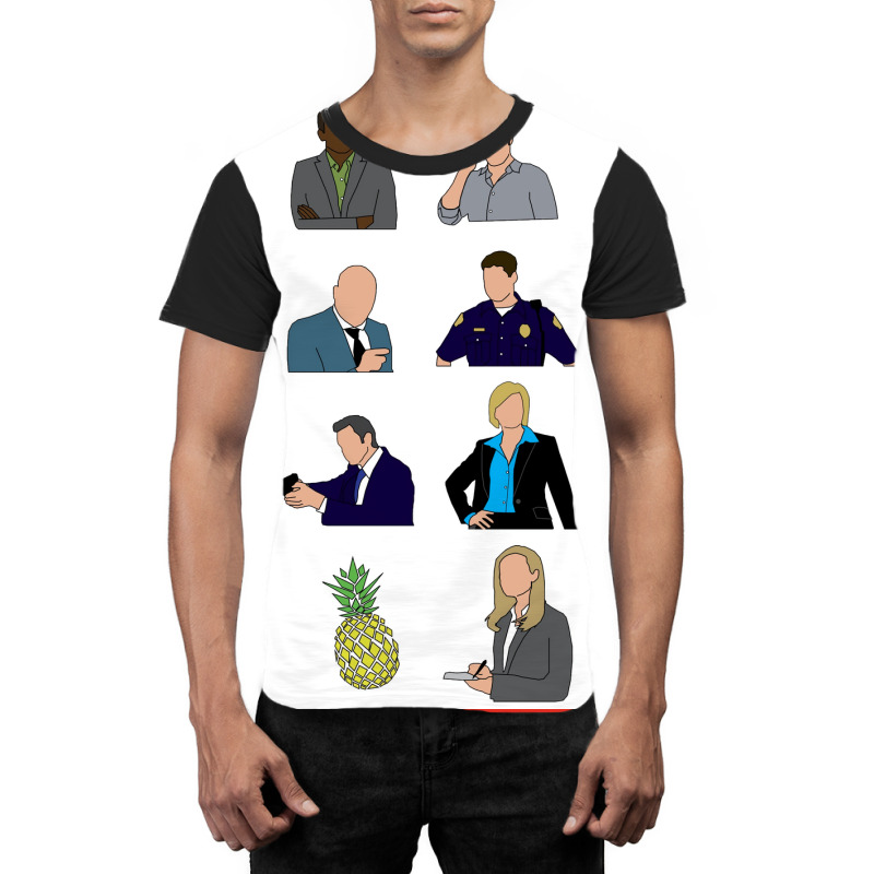 Psych Characters Poster Nostalgia (1) Graphic T-shirt by rashidnoceram | Artistshot