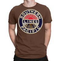 Southern Pacific Lines Railroad Girl Nature T-shirt | Artistshot