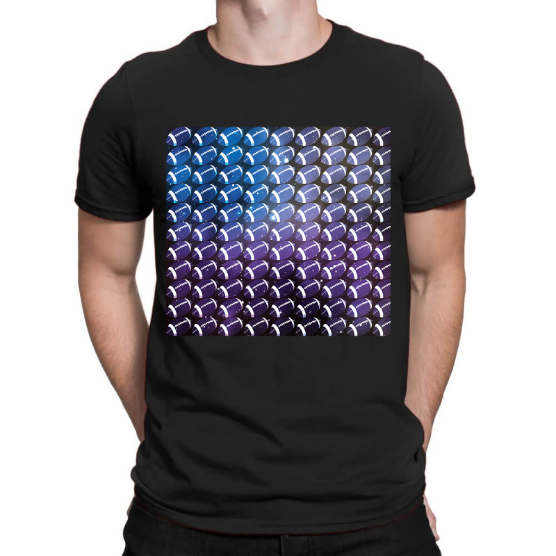 American Football Pattern T-shirt | Artistshot