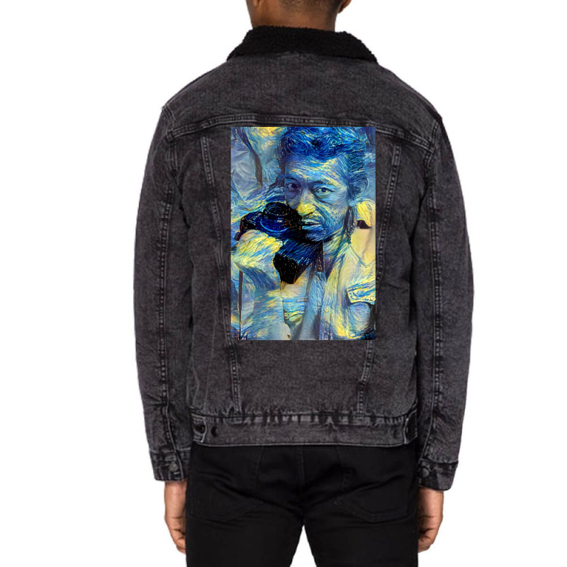 Serge Gainsbourg 16 Unisex Sherpa-lined Denim Jacket | Artistshot