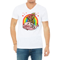 Peanut And Pickle On Hippie Funny V-neck Tee | Artistshot