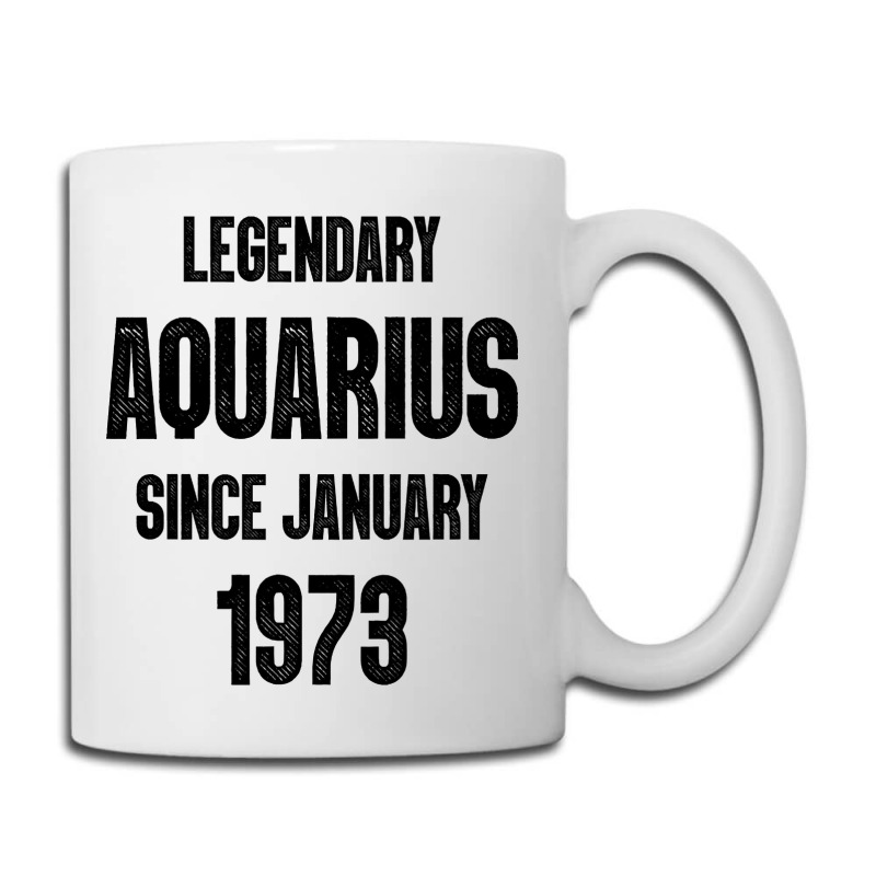 Aquarius Birthday January 1973 Coffee Mug | Artistshot