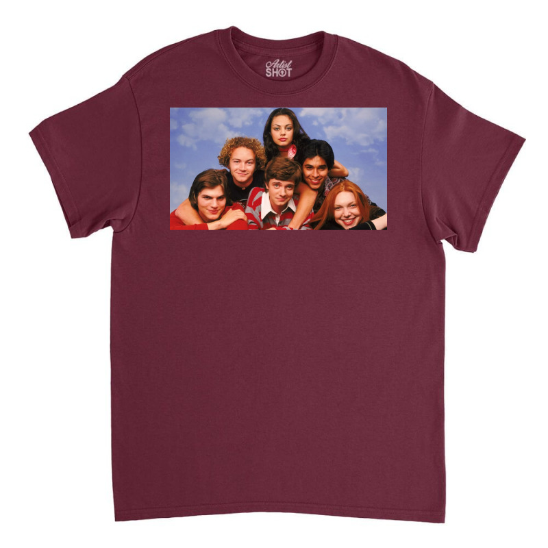 That 70s Show Kelso Eric Fez Donna Jackie Poster (1) Classic T-shirt by rubeobarlowu | Artistshot