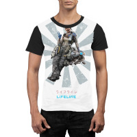 Apex Legends Lifeline Retro Japanese 1 Graphic T-shirt | Artistshot