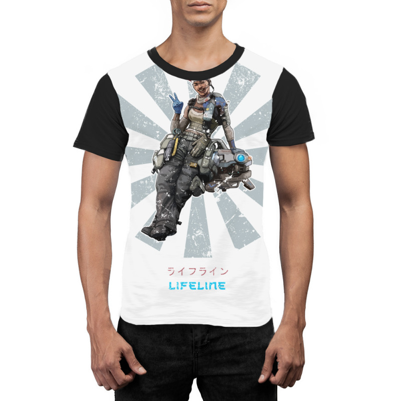 Apex Legends Lifeline Retro Japanese 1 Graphic T-shirt by SheilaAntoinette | Artistshot