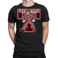 Vintage Texas Aggies Mascot  Boy Girl T-shirt | Artistshot