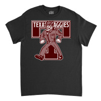 Vintage Texas Aggies Mascot  Boy Girl Classic T-shirt | Artistshot