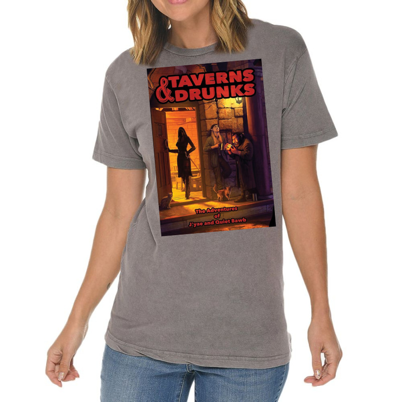 Taverns & Drunks Vintage T-Shirt by johnlu | Artistshot