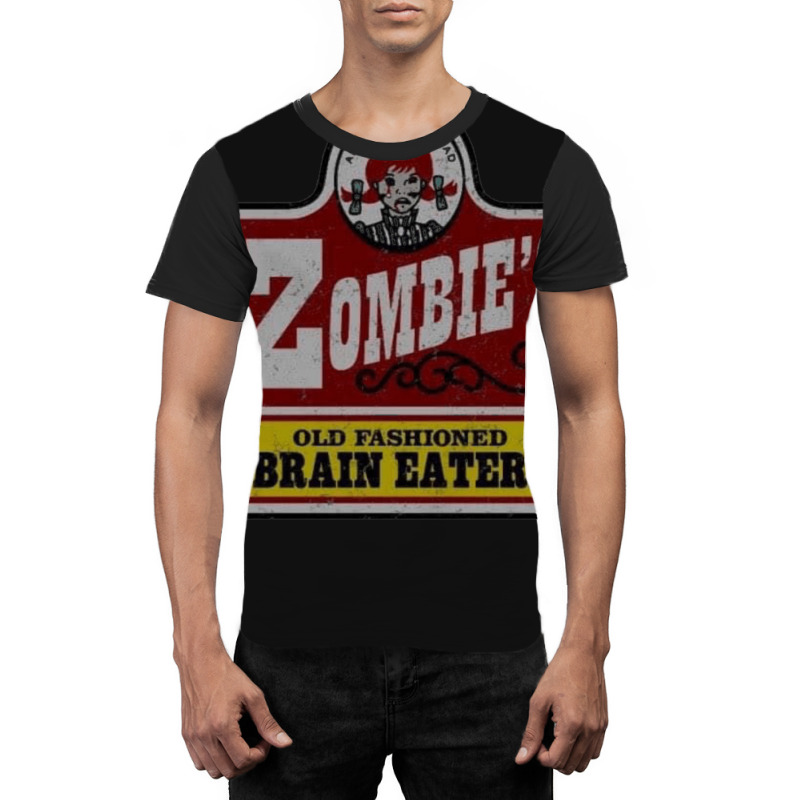 Wends Zombies  Old Fashioned Brain Eaters 1 Graphic T-shirt | Artistshot