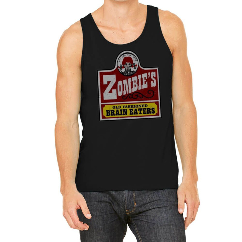 Wends Zombies  Old Fashioned Brain Eaters 1 Tank Top | Artistshot