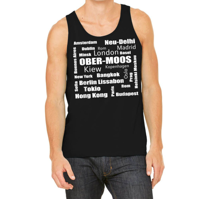 Ober Moos   New York   Ober Moos My Capital T Shirt Tank Top by hyong5i4 | Artistshot